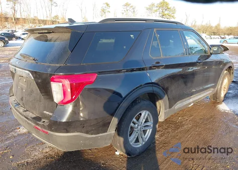 2022 Ford Explorer Xlt z USA, uszkodzony, nr VIN 1FMSK8DH2NGB61218